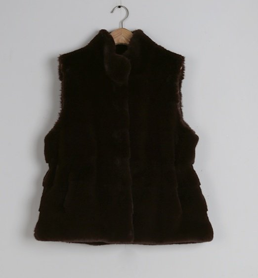 Merry J - Korean Women Fashion - #momslook - Cuchi Vest - 2