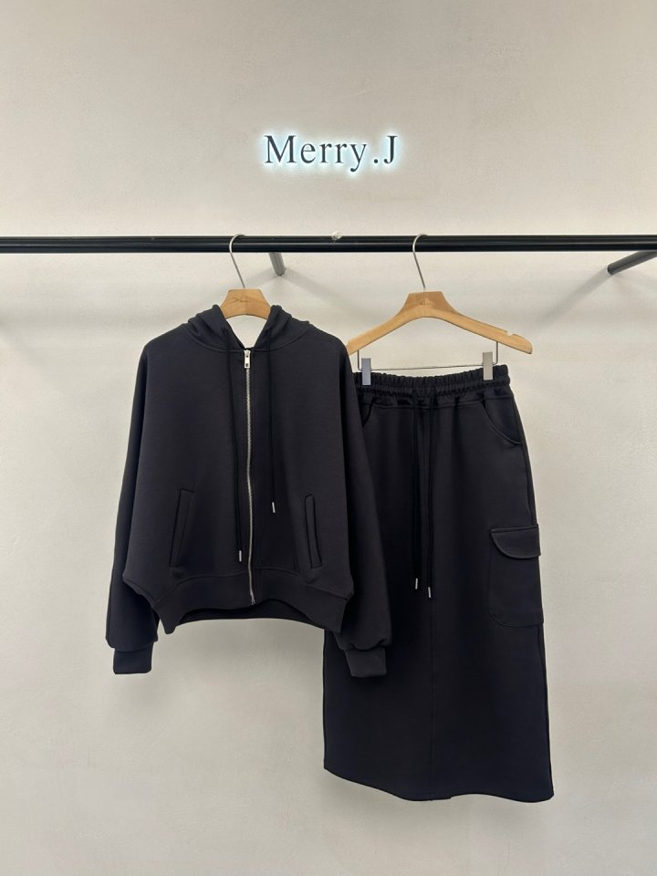 Merry J - Korean Women Fashion - #momslook - Cozy Pocket Zip-up - 2