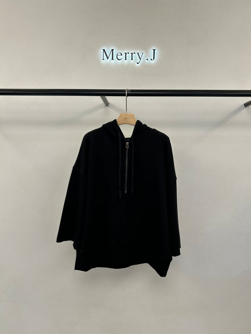 Merry J - Korean Women Fashion - #momslook - Sophia Boxy Hoodie - 6