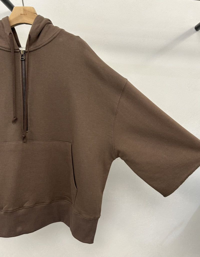 Merry J - Korean Women Fashion - #momslook - Sophia Boxy Hoodie - 8