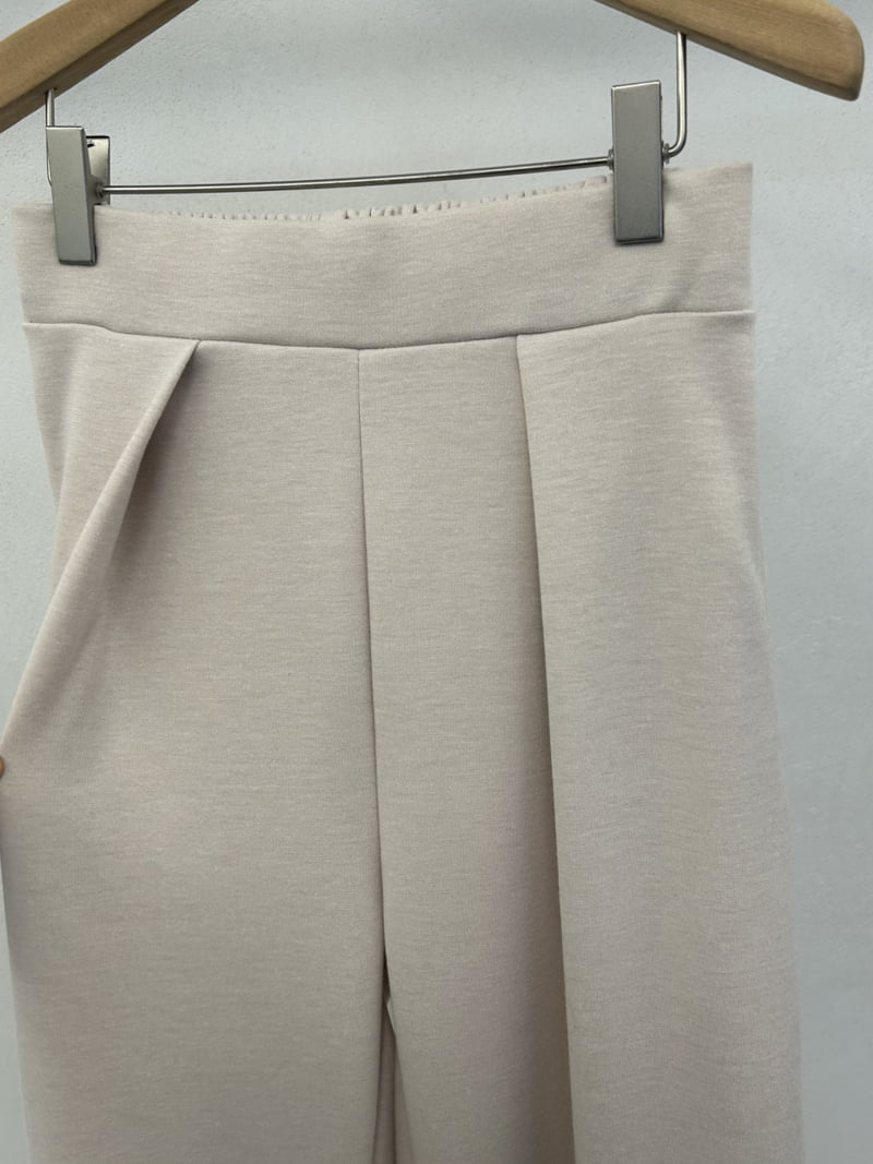 Merry J - Korean Women Fashion - #momslook - Miel Tuck Pants - 9