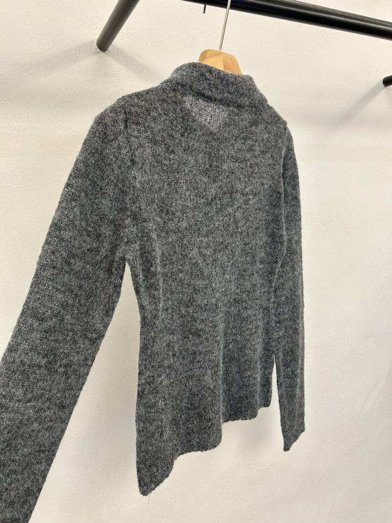 Merry J - Korean Women Fashion - #momslook - Onz Collar Knit - 8