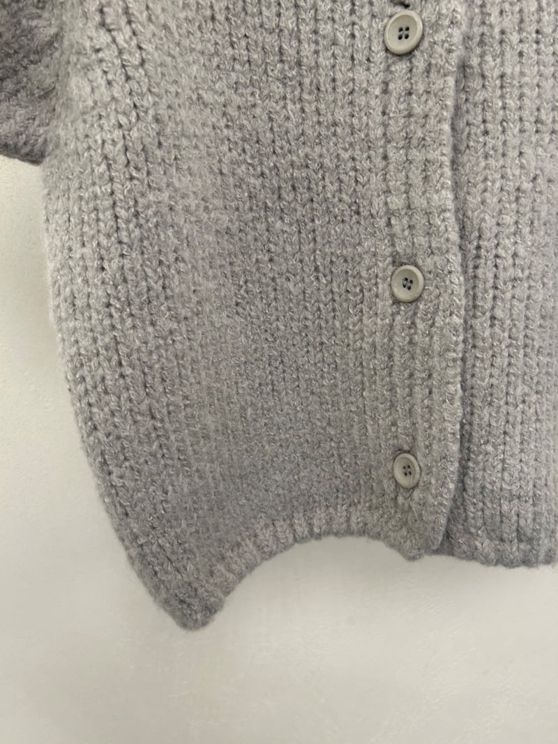 Merry J - Korean Women Fashion - #momslook - Heart In Knit Cardigan - 7