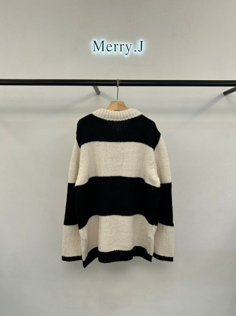 Merry J - Korean Women Fashion - #momslook - Mellow Knit - 5