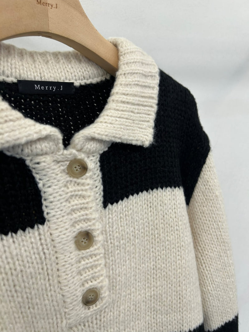 Merry J - Korean Women Fashion - #momslook - Mellow Knit - 6