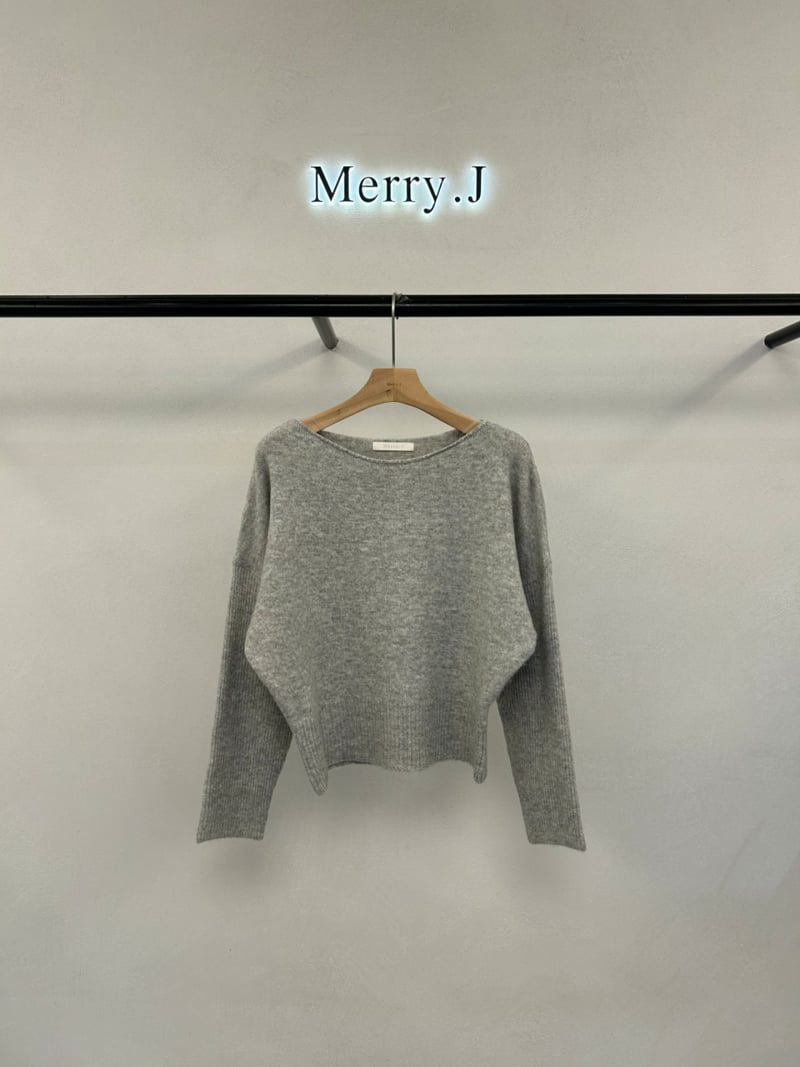 Merry J - Korean Women Fashion - #momslook - Milk Butter Knit - 4