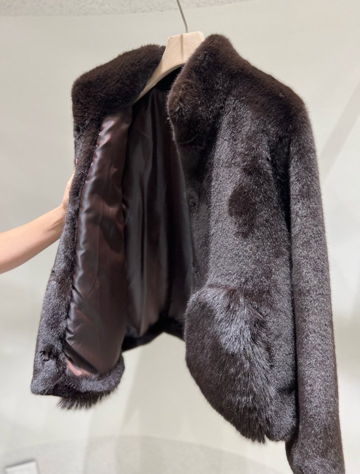 Merry J - Korean Women Fashion - #pursuepretty - Pocket Fox Jacket - 5