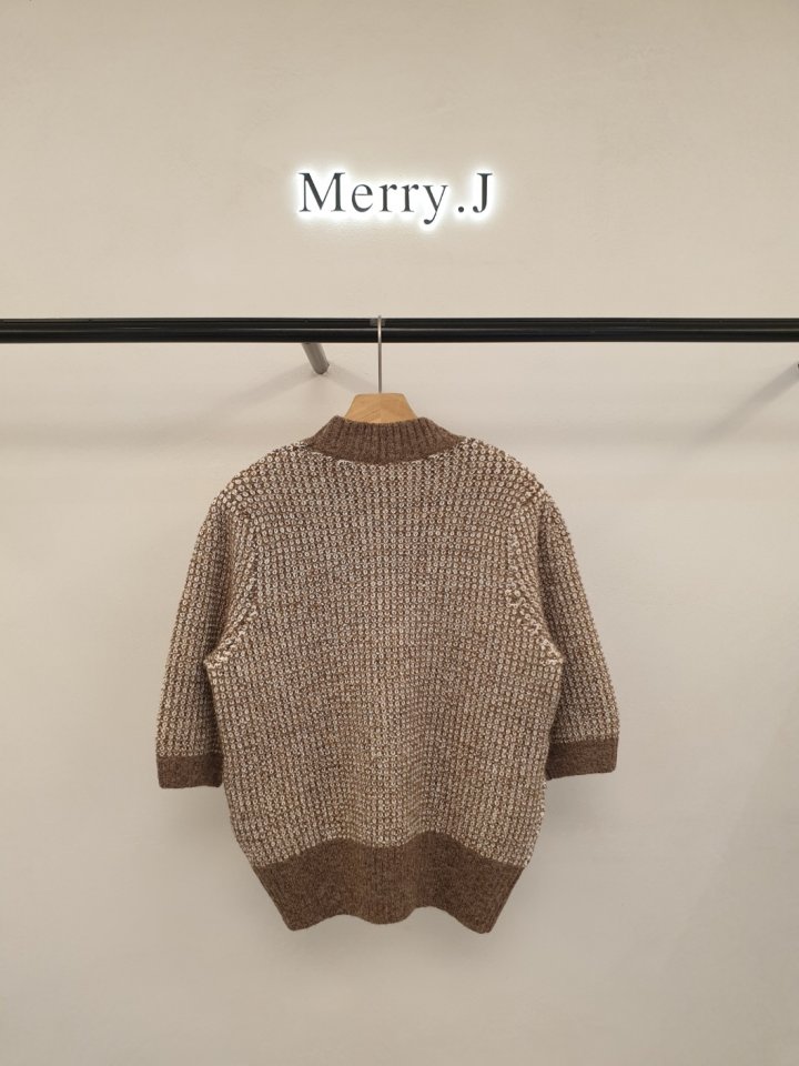 Merry J - Korean Women Fashion - #pursuepretty - Milky Half Turtleneck Knit Top - 3