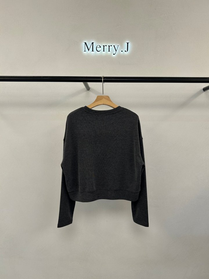 Merry J - Korean Women Fashion - #restrostyle - Date Sweatshirts - 8