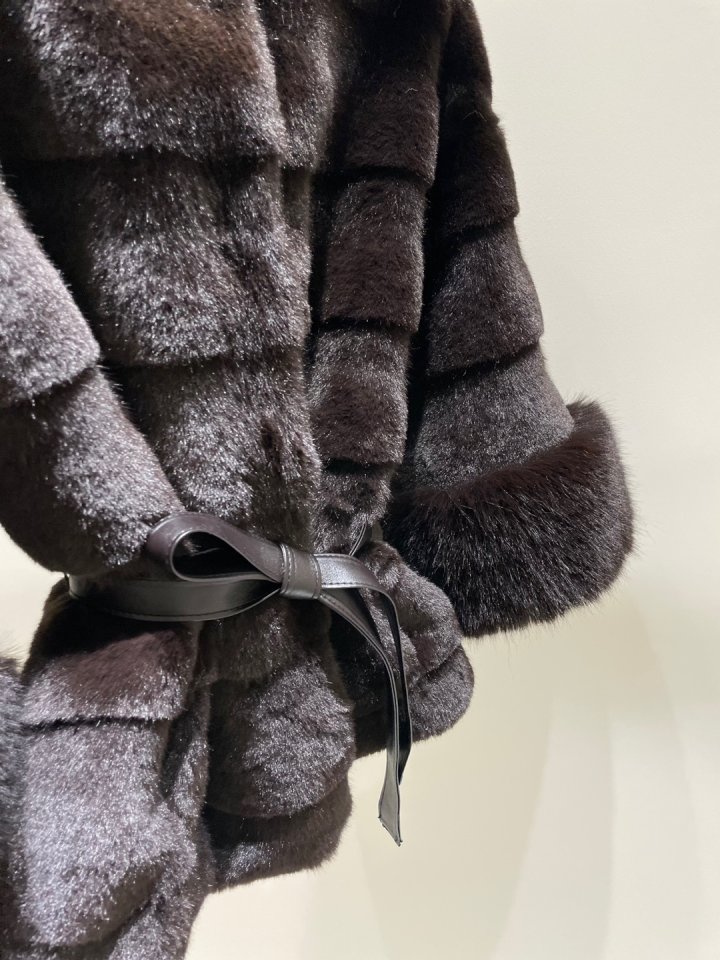 Merry J - Korean Women Fashion - #restrostyle - Midi Fox Jacket - 7