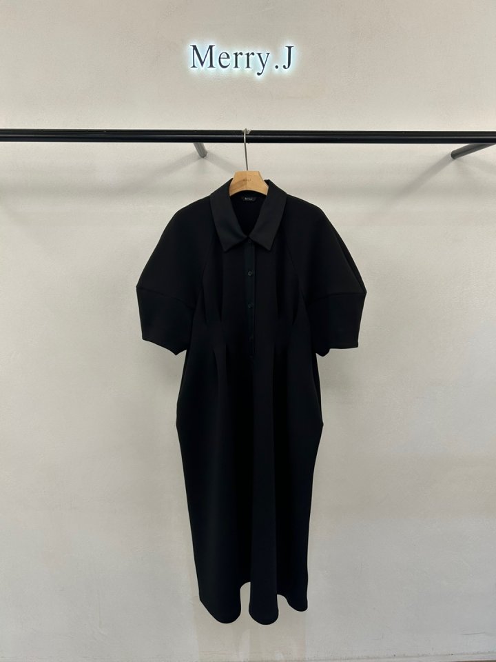 Merry J - Korean Women Fashion - #restrostyle - Demure Balloon One-piece - 2