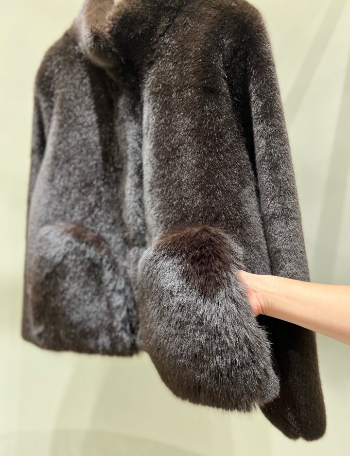 Merry J - Korean Women Fashion - #romanticstyle - Pocket Fox Jacket - 7