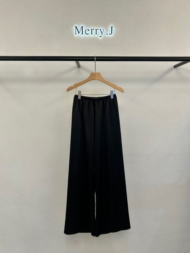 Merry J - Korean Women Fashion - #shopsmall - Glossy Pants - 3