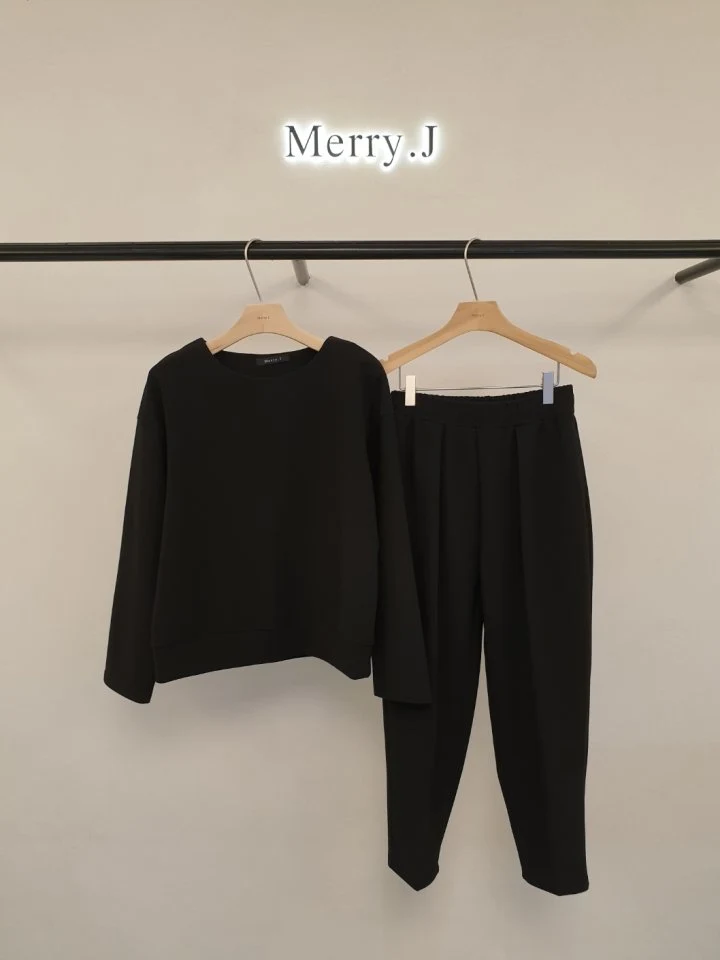 Merry J - Korean Women Fashion - #thatsdarling - Vibe Top Bottom Set - 3