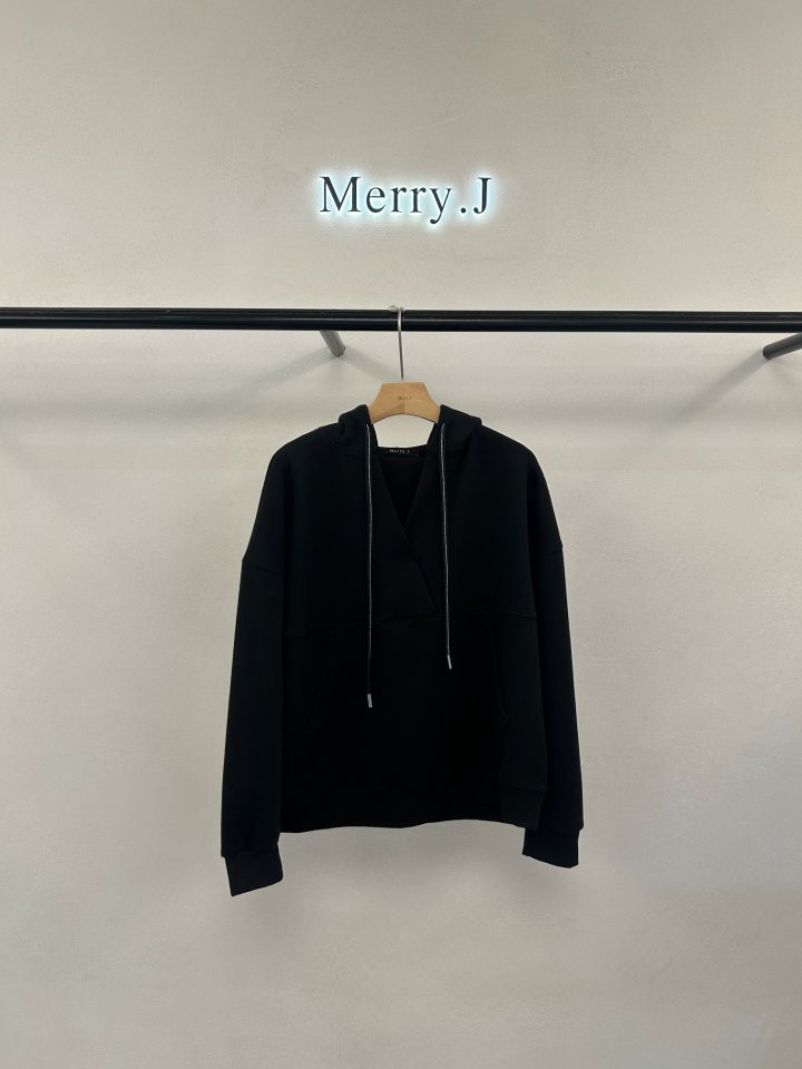 Merry J - Korean Women Fashion - #vintageinspired - Lolo V Hoodie - 7