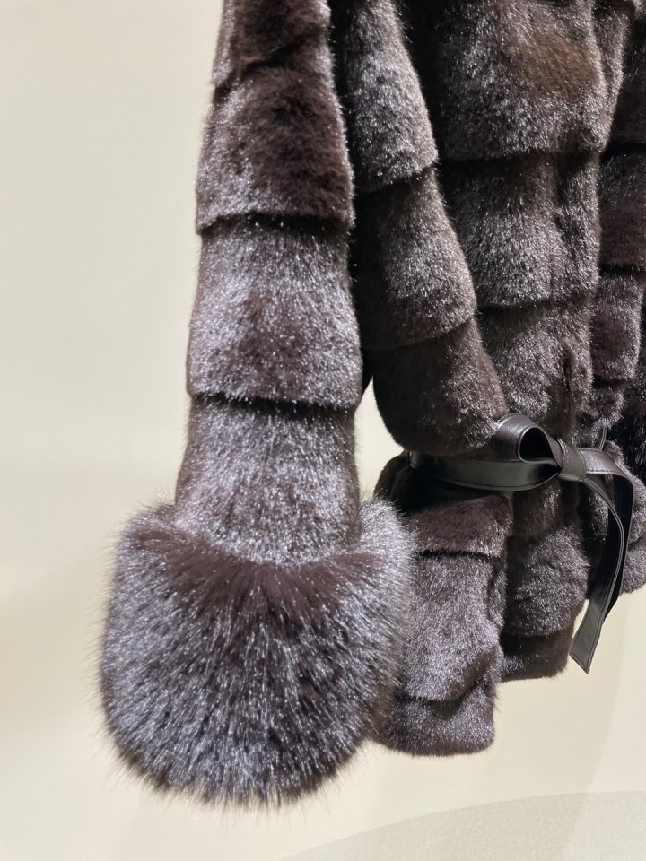 Merry J - Korean Women Fashion - #womensfashion - Midi Fox Jacket - 4