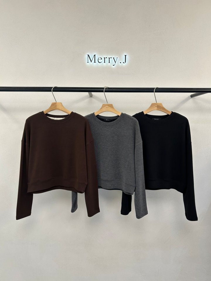 Merry J - Korean Women Fashion - #momslook - Date Sweatshirts - 4