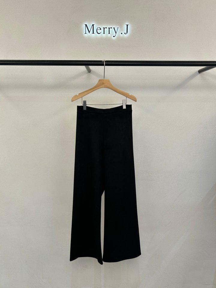 Merry J - Korean Women Fashion - #womensfashion - Veloure Pants - 3