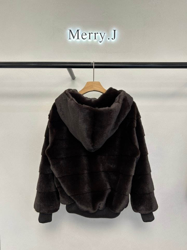 Merry J - Korean Women Fashion - #womensfashion - Err Hood Blouson - 6