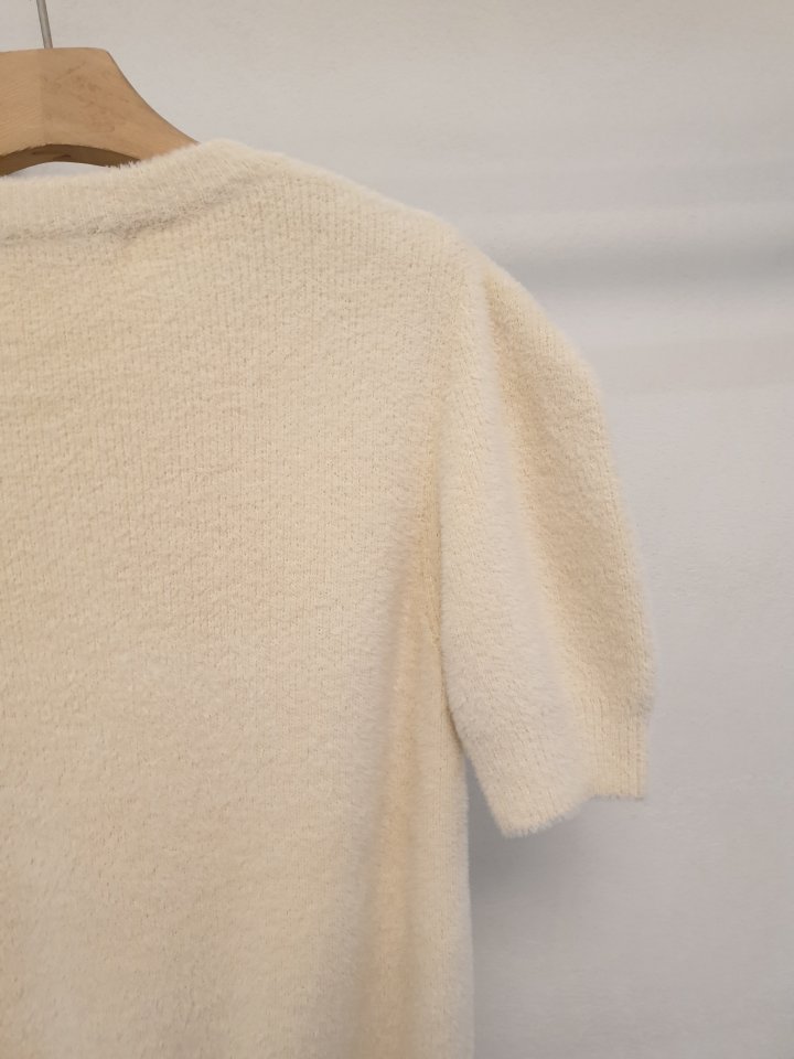 Merry J - Korean Women Fashion - #womensfashion - Fome Puff Knit Top - 11