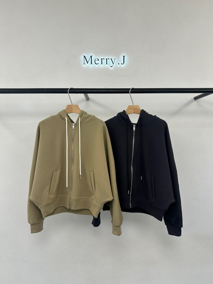 Merry J - Korean Women Fashion - #womensfashion - Cozy Pocket Zip-up - 3