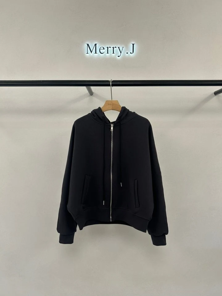 Merry J - Korean Women Fashion - #womensfashion - Cozy Pocket Zip-up - 5