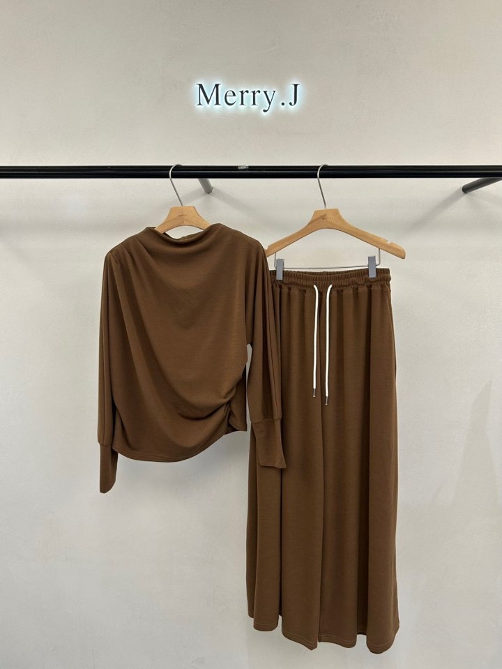 Merry J - Korean Women Fashion - #womensfashion - Merr Wide Pants - 2