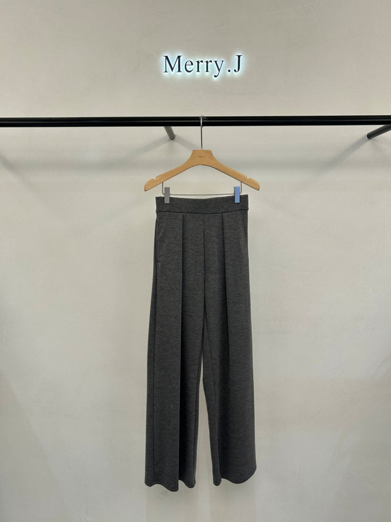 Merry J - Korean Women Fashion - #womensfashion - Miel Tuck Pants - 6