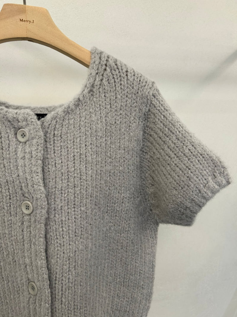 Merry J - Korean Women Fashion - #womensfashion - Heart In Knit Cardigan - 9