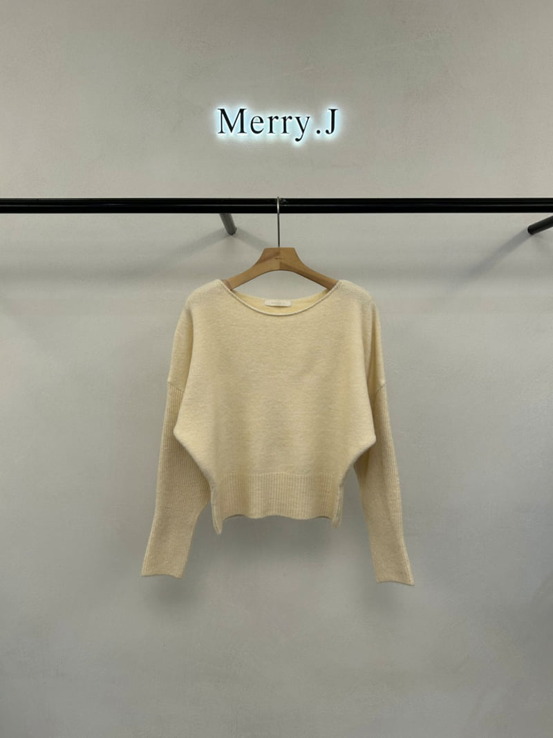 Merry J - Korean Women Fashion - #womensfashion - Milk Butter Knit - 2