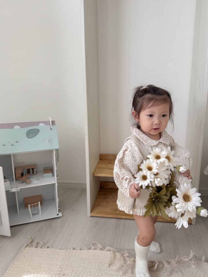 Mimi Market - Korean Baby Fashion - #babyboutique - Plan Collar Tee - 11