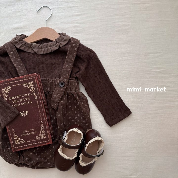 Mimi Market - Korean Baby Fashion - #babyboutique - Frill Jacquard Tee - 10