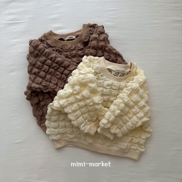 Mimi Market - Korean Baby Fashion - #babyboutique - Waffle Sweatshirt