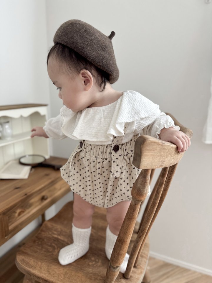 Mimi Market - Korean Baby Fashion - #babyboutique - Ribbon Frill Tee - 12