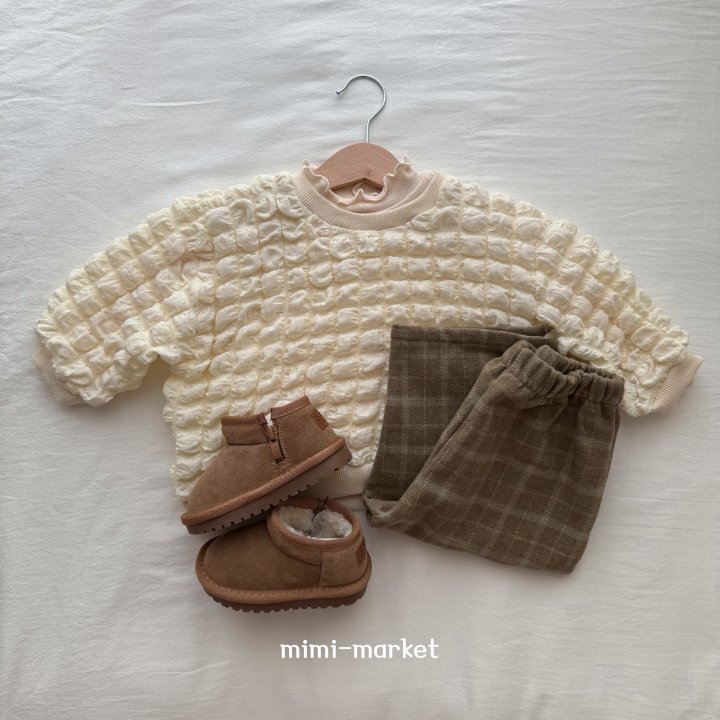 Mimi Market - Korean Baby Fashion - #babyboutiqueclothing - Waffle Sweatshirt - 2
