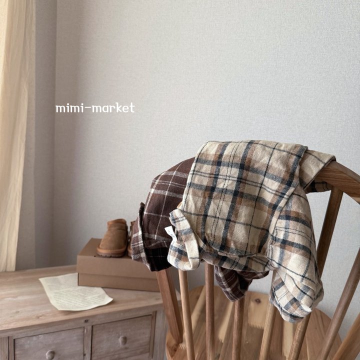 Mimi Market - Korean Baby Fashion - #babyclothing - Check Shirt - 6