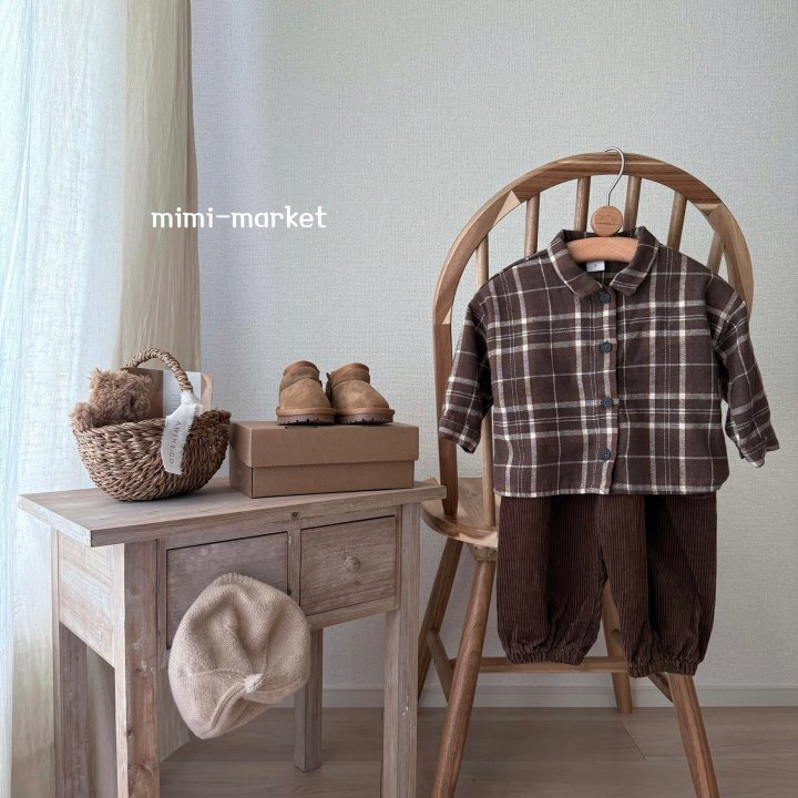 Mimi Market - Korean Baby Fashion - #babyfashion - Check Shirt - 7