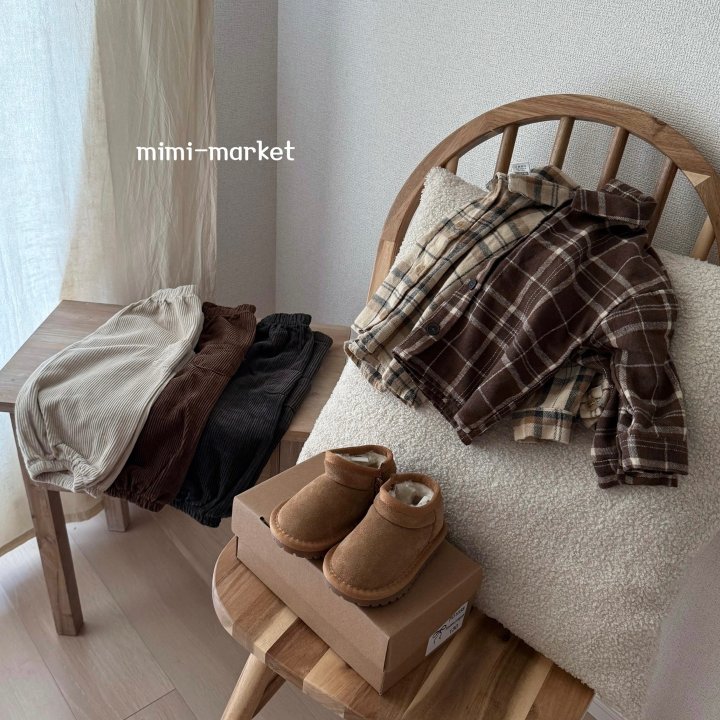 Mimi Market - Korean Baby Fashion - #babyfever - Check Shirt - 8