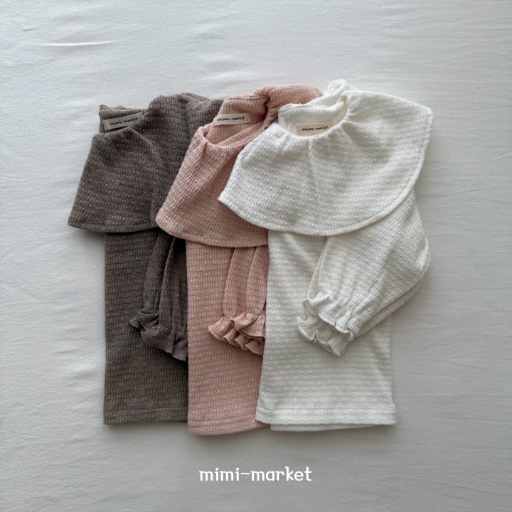 Mimi Market - Korean Baby Fashion - #babyfever - Ribbon Frill Tee