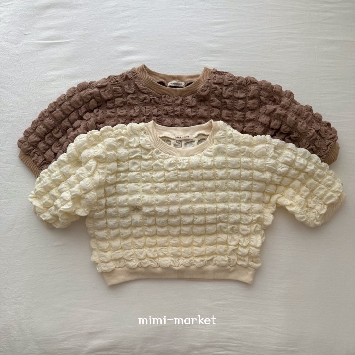 Mimi Market - Korean Baby Fashion - #babygirlfashion - Waffle Sweatshirt - 6