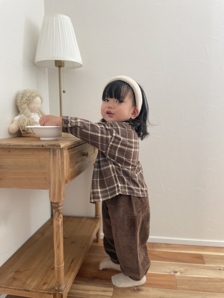 Mimi Market - Korean Baby Fashion - #babylifestyle - Check Shirt - 10
