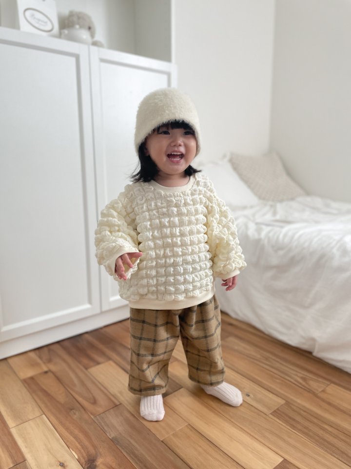 Mimi Market - Korean Baby Fashion - #babylifestyle - Waffle Sweatshirt - 7