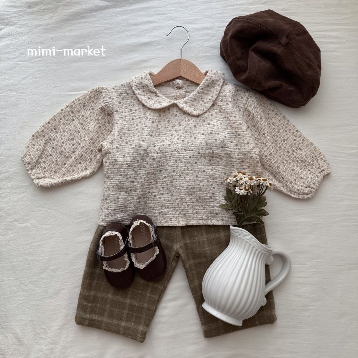 Mimi Market - Korean Baby Fashion - #babyoninstagram - Plan Collar Tee - 4