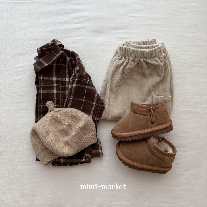 Mimi Market - Korean Baby Fashion - #babyootd - Pocket Corduroy Pants - 2