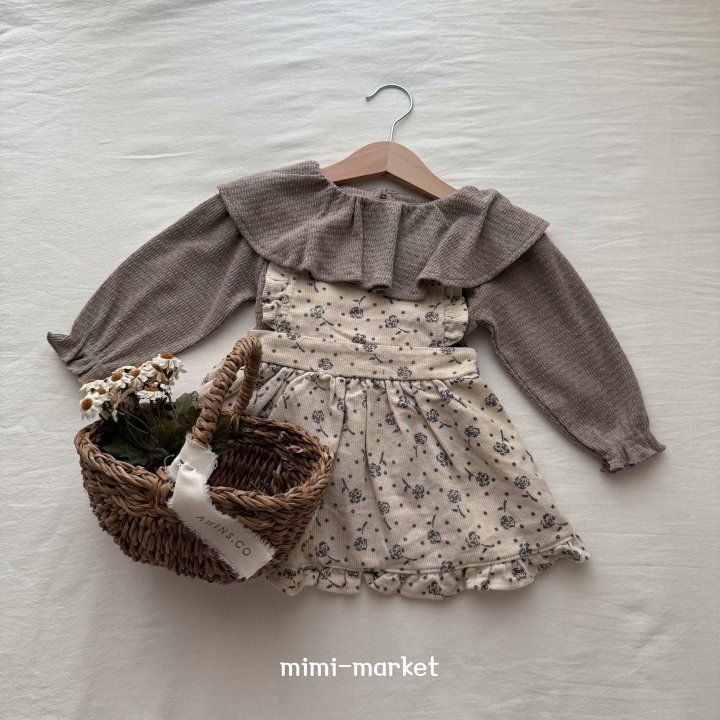 Mimi Market - Korean Baby Fashion - #babyootd - Ribbon Frill Tee - 5