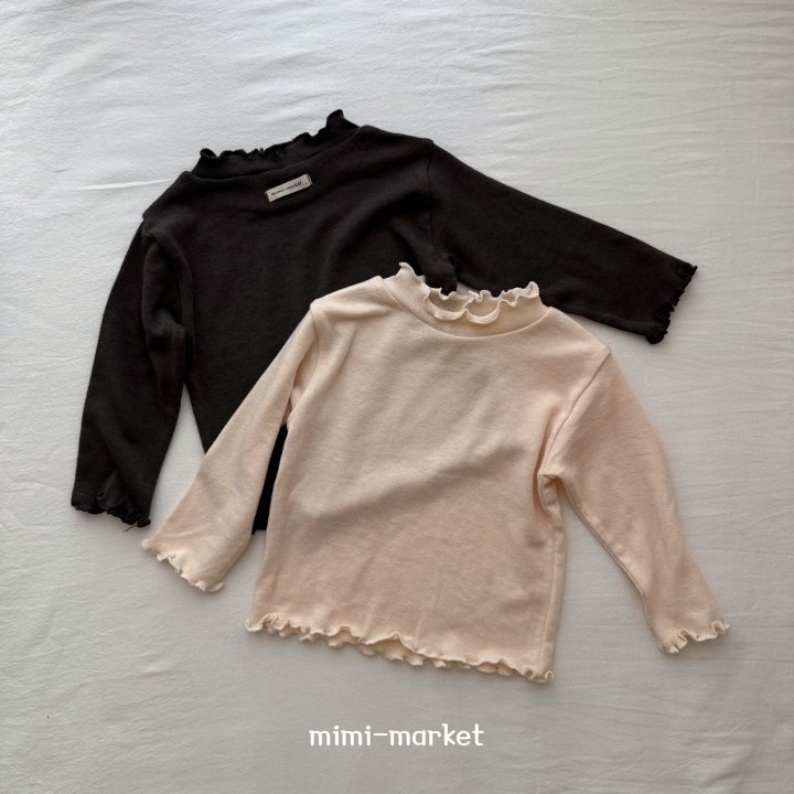 Mimi Market - Korean Baby Fashion - #babyootd - Wave Turtleneck Tee - 3