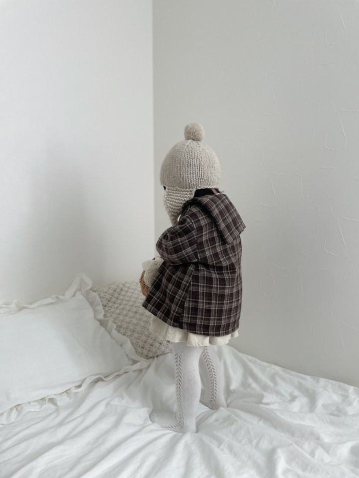Mimi Market - Korean Baby Fashion - #babyoutfit - Check Sailor Coat - 8