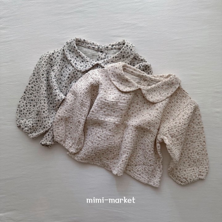 Mimi Market - Korean Baby Fashion - #babyoutfit - Plan Collar Tee - 6
