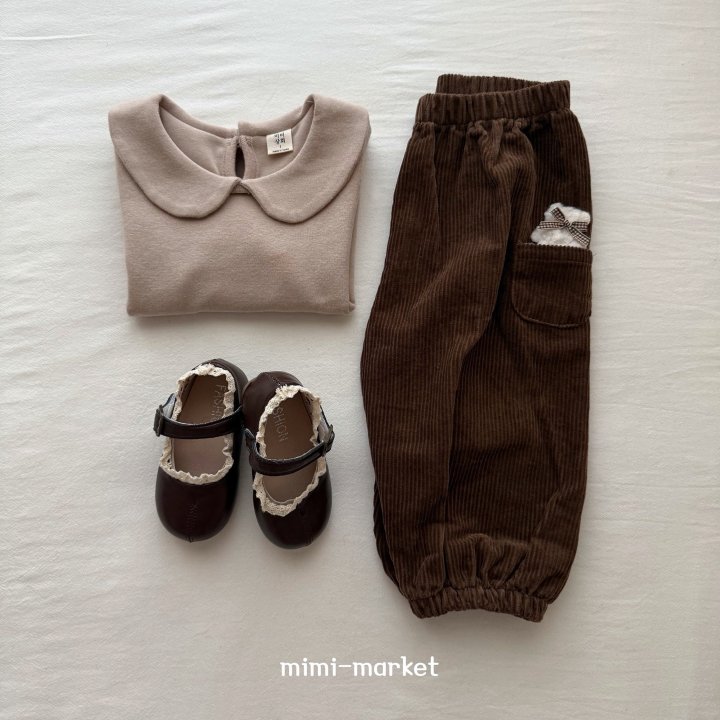 Mimi Market - Korean Baby Fashion - #babyoutfit - Pocket Corduroy Pants - 4