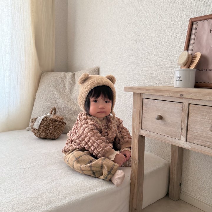 Mimi Market - Korean Baby Fashion - #babyoutfit - Waffle Sweatshirt - 10